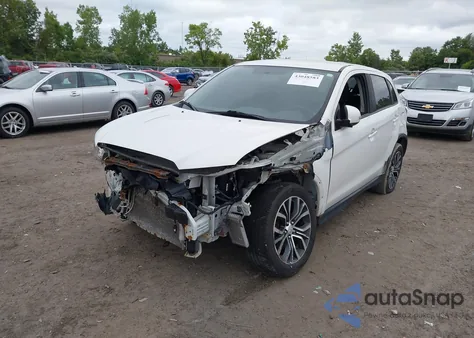 2016 Mitsubishi Outlander Sport 2.0 Es из США, поврежденный, VIN JA4AP3AU4GZ032663